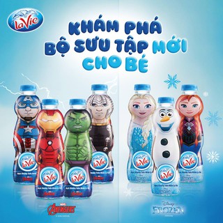 Sẵn - Nước Khoáng Lavie Kid Hoạt Hình Thùng 24 chai 330ml