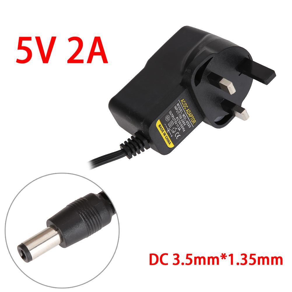 Giắc chuyển đổi nguồn điện AC sang DC 3.5mm*1.35mm 5V 2A