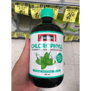Nước Diệp Lục Swisse Chlorophyll 500ml Của Úc