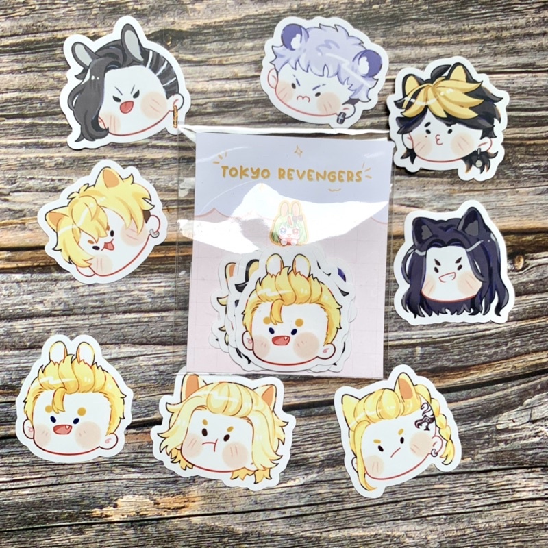 Sticker Tokyo Revengers độc quyền bởi artist Hunmyi