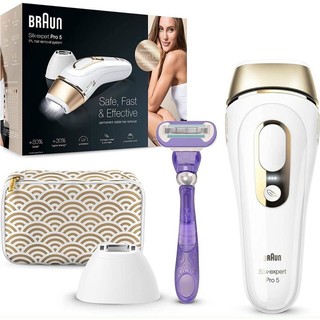 MÁY TRIỆT LÔNG BRAUN SILK-EXPERT PRO 5 - PL5137 THẾ HỆ MỚI NHẤT 400,000 LẦN