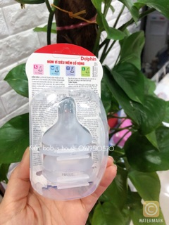 Núm ti thay thế cổ rộng siêu mềm Dolphin