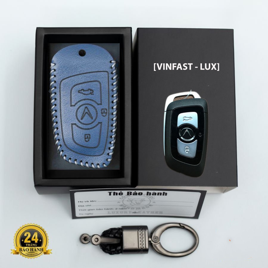 Bao Da Chìa Khóa Vinfast Lux[Bảo hành 2 năm]🐂Da bò 100% | BigBuy360 - bigbuy360.vn