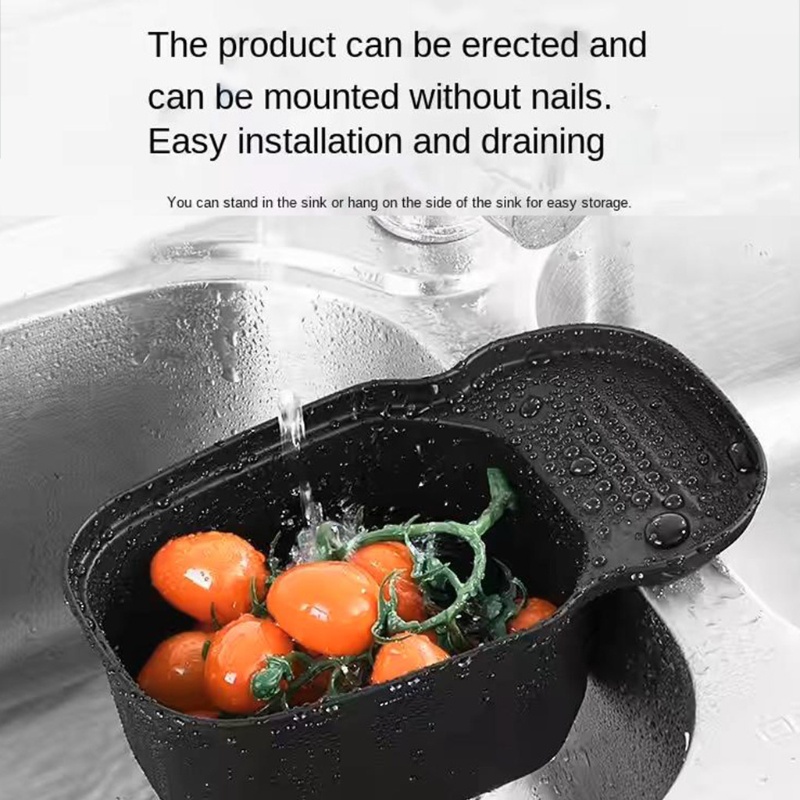 Rổ Đựng Trái Cây Ráo Nước Đa Năng Bằng Thép Không Gỉ