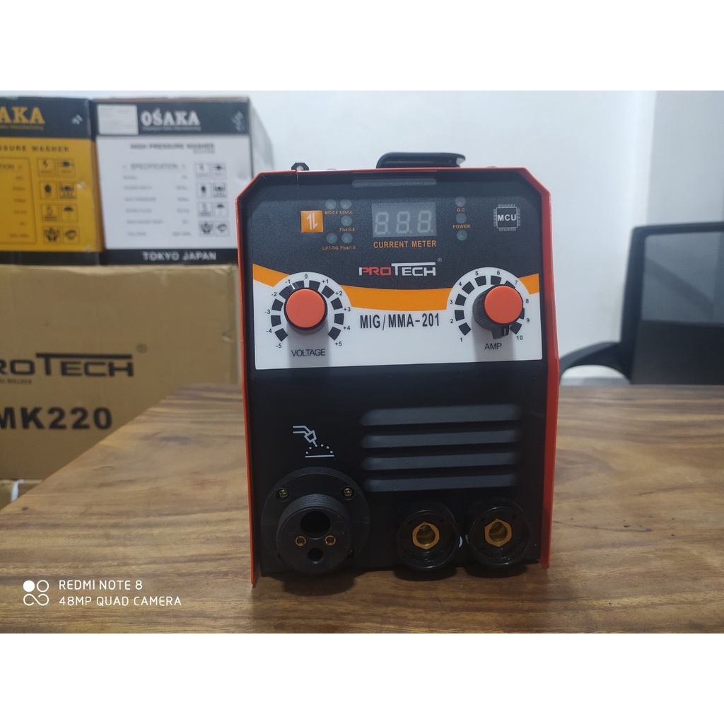 Máy Hàn Mig Không Dùng Khí 5 chức năng Protech MIG / MMA 201 MIG MINI -