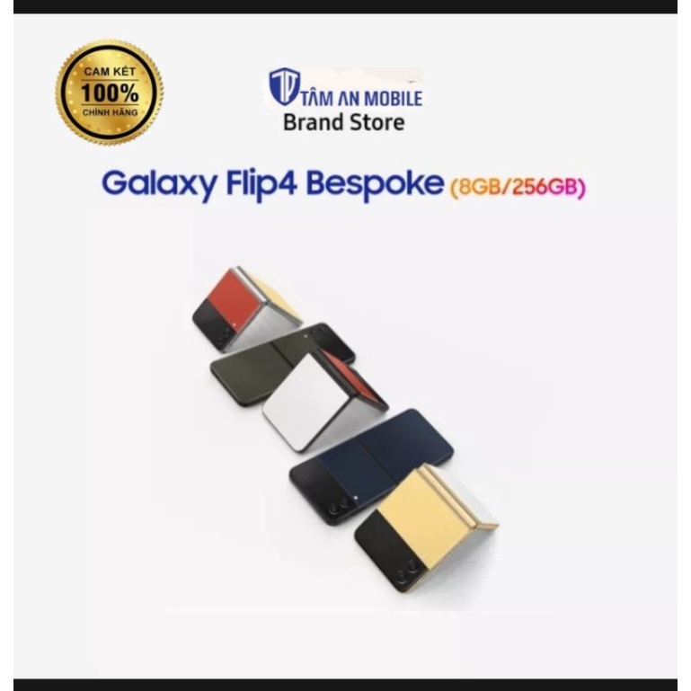 Điện thoại Samsung Galaxy Flip 4 Bespoke (8GB/256GB) | Galaxy Z Flip4 - Chính Hãng