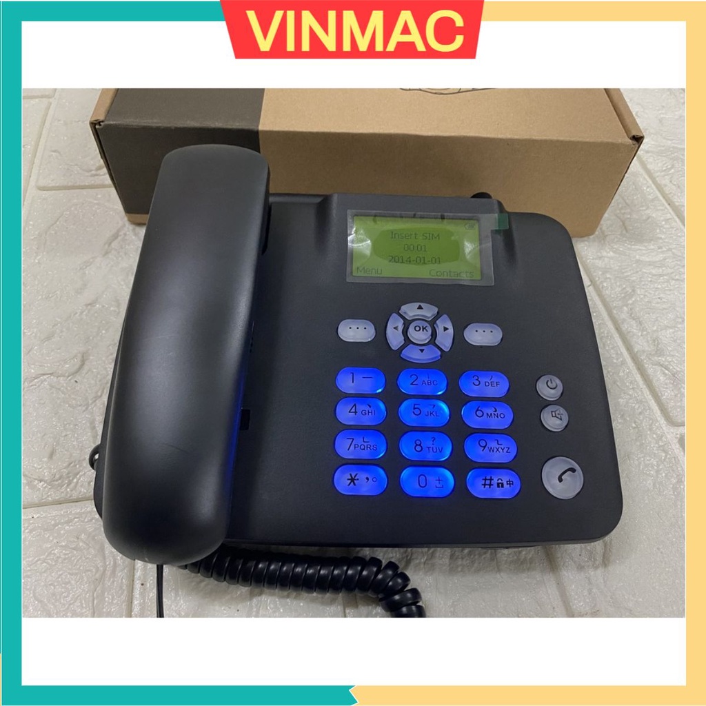 ❤️ Huawei F317 GSM ( Màu Đen ) ❤️ Máy Bàn Không Dây Lắp Sim Các Loại: VinaPhone, Viettel, Mobifone, Gphone, HomePhone