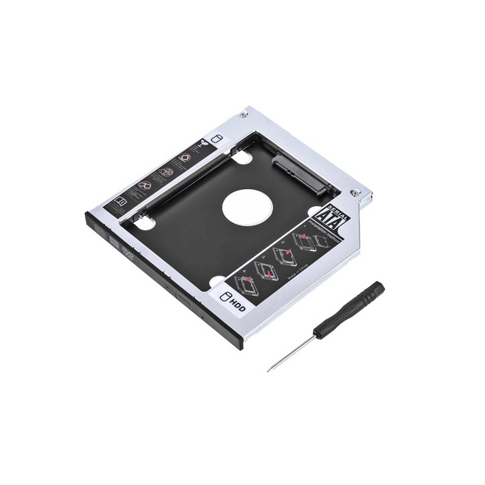 KHAY LẮP Ổ CỨNG SSD/HDD CADDY BAY DÀY 12.7MM