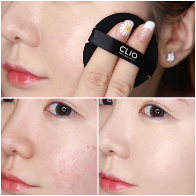 [Mã FMCGMALL - 8% đơn 250K] Phấn Nước Trang Điểm Clio Kill Cover Founwear Cushion Xp 20Ss Limited 15gX2lõi