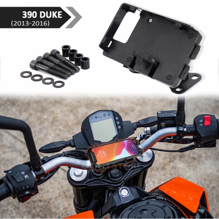 Phù Hợp Giá Đỡ Điện Thoại / Thiết Bị Định Vị GPS Sạc USB Chuyên Dụng Cho KTM 125 200 390 Duke 1290