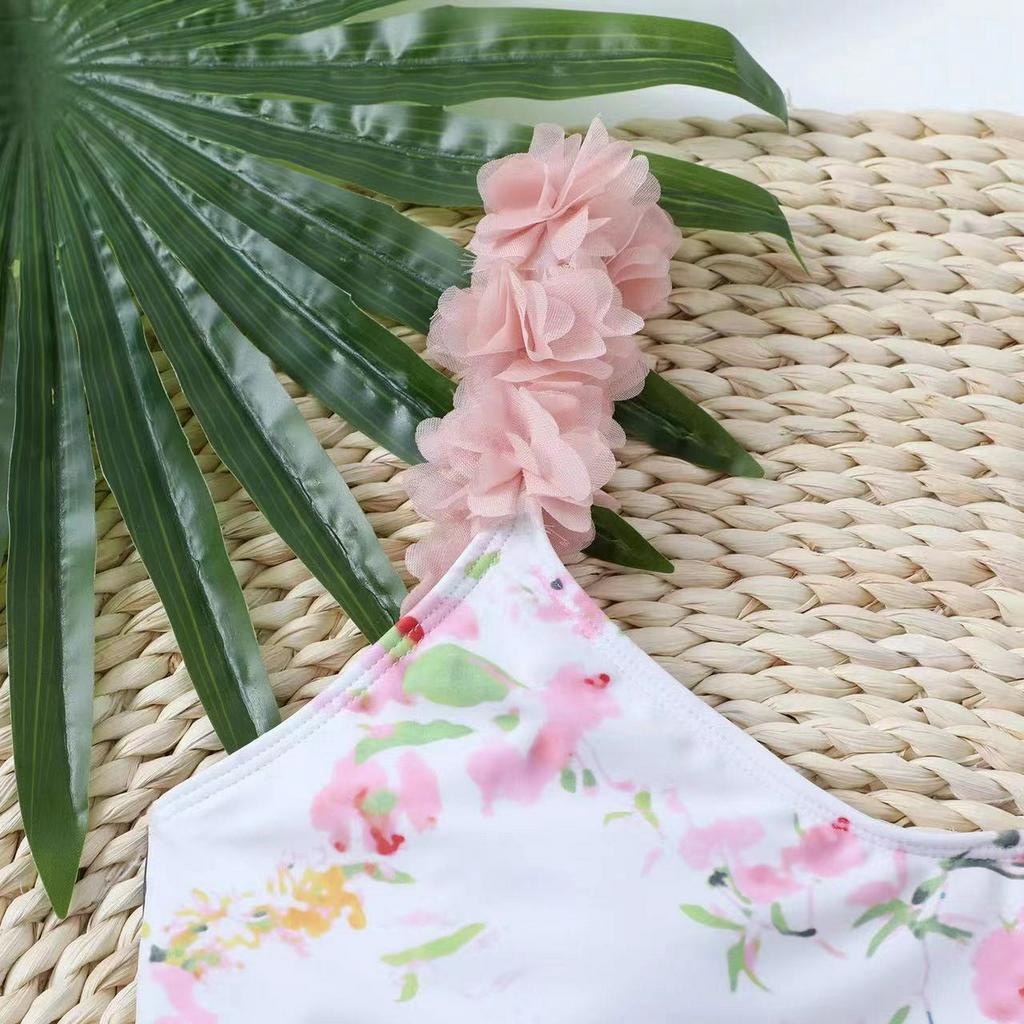 Bikini đi biển 1 mảnh thiết lập in liền thân hở lưng sexy đồ bơi nữ