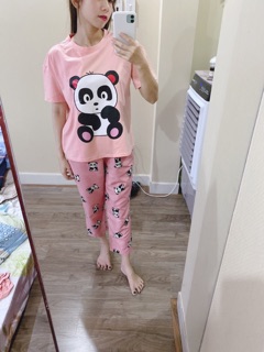 Set thú áo thun + quần thô