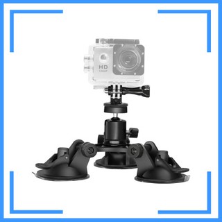 Đế Hít Kính 3 Chân Bằng Nhựa cho GoPro, SJCam, Xiaomi Yi, Yi Action, Osmo - Chân Đế Gắn Kính ô tô Hút Chân Không