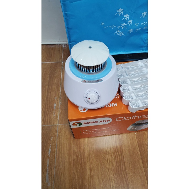 Tủ Sấy Khô Quần Áo Song Anh, Máy Sấy Quần Áo Có Điều Khiển Từ Xa 1300W Bảo Hành 12 Tháng