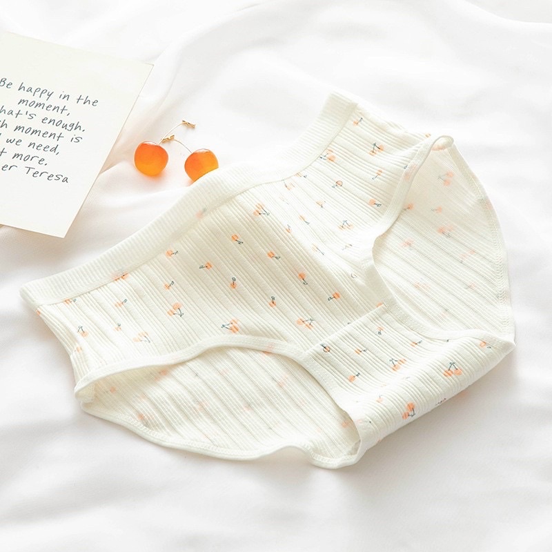 QUẦN LÓT COTTON TĂM CHERRY SIÊU ĐẸP