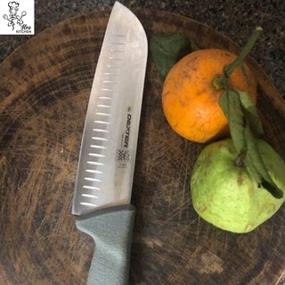Dao Bếp Thái Thịt Santoku, Lưỡi 180 mm Thép Không Gỉ High Carbon, Dexter Russell USA