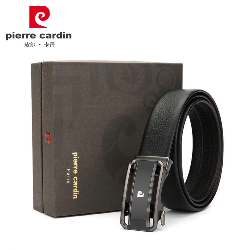 Thắt lưng nam cao cấp Pierre Cardin chính hãng, dây nịt nam da thật cao cấp da thật phong cách doanh nhân sang  trọng