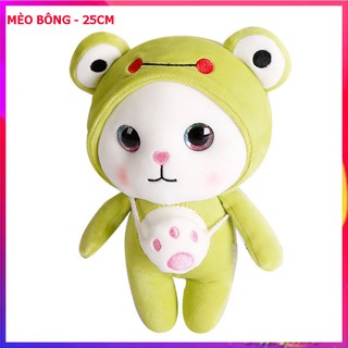 Thú nhồi bông hình mèo con đáng yêu