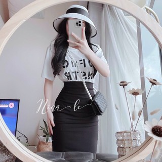 Sét cv đen áo trắng 10615