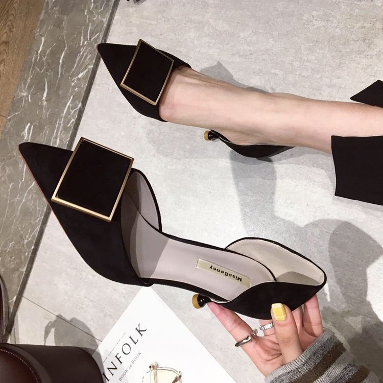 Sandal Cao Gót Hở Ngón Thiết Kế Mới Thời Trang Mùa Hè Theo Phong Cách Pháp Cho Nữ