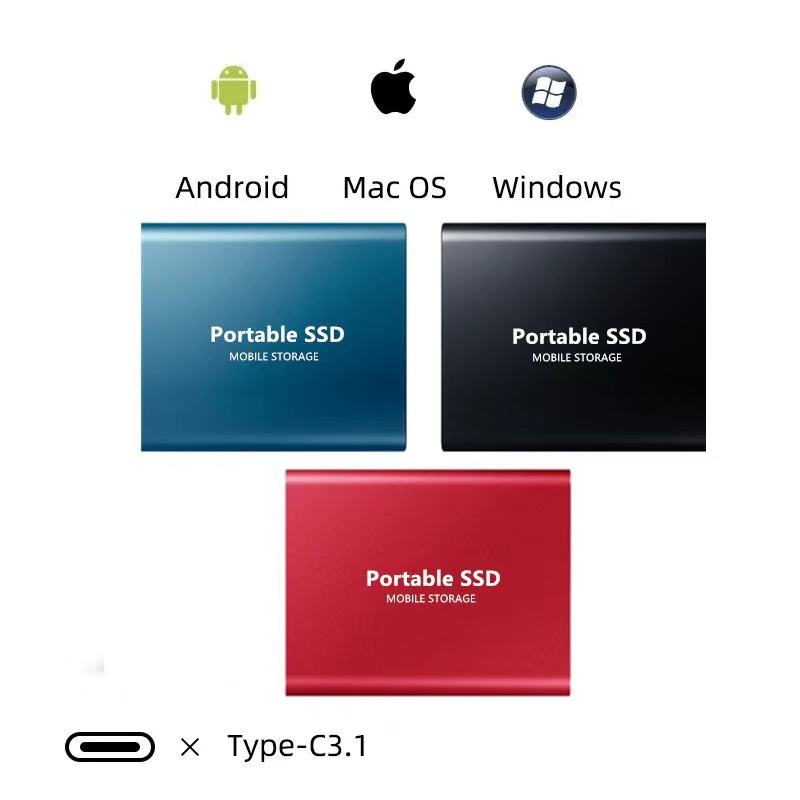 Ổ cứng ngoài SSD Mini 500GB/1TB/2TB/4TB M.2 tốc độ cao