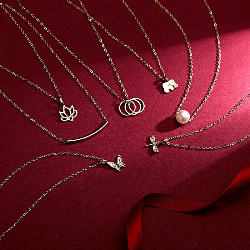 Dây chuyền thời trang sang trọng 210825