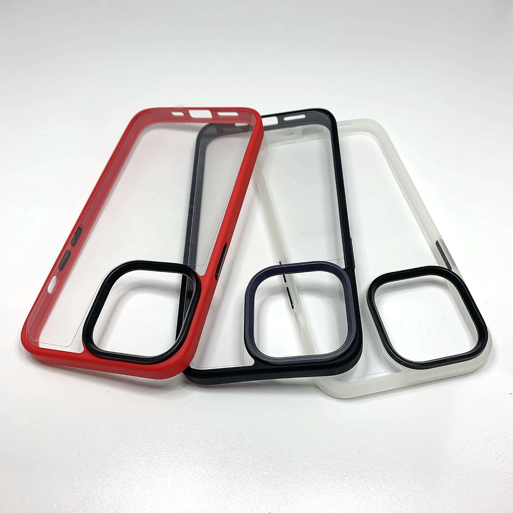 Ốp chính hãng - LIKGUS C Clear Iphone 13/13Pro/13ProMax Viền Tpu Chống Sốc Lưng Pc Cứng Chống Trầy Viền Bảo Vệ Camera