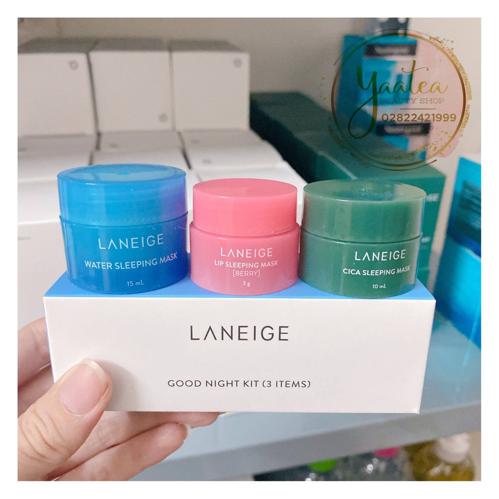 [GIÁ RẺ ] Set dưỡng da Laneige Good Night Kit 3 món