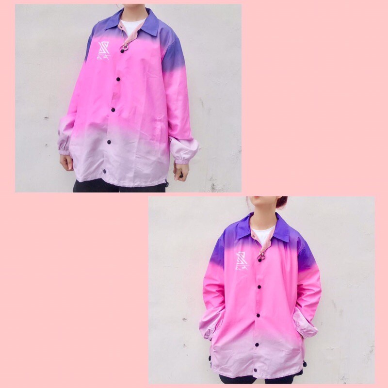 Áo Jacket Dù 3D Nút Bấm The Zed Cool Ngầu Dây Rút Ảnh Thật