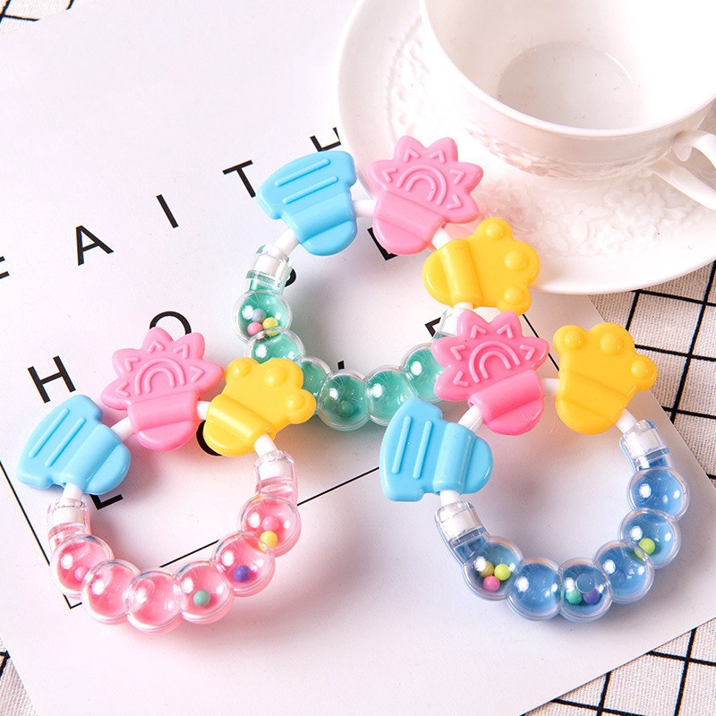 Đồ chơi gặm nướu bằng silicone vui nhộn cho em bé
