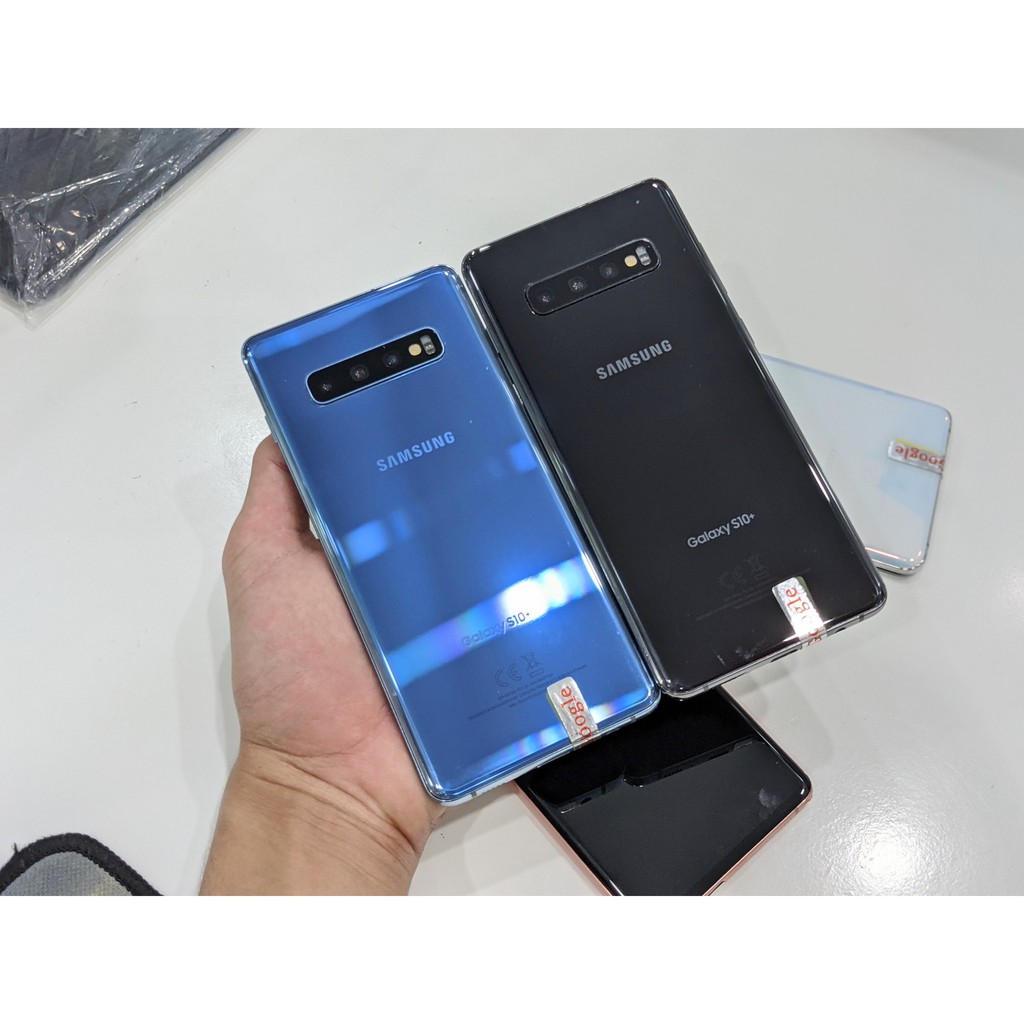 Điện Thoại samsung galaxy S10 plus Bản mỹ Chip Rồng 855 || Vân tay siêu âm cực nhạy || , Mua hàng tại PlayMobile