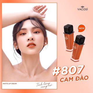 SON KEM  LÌ VACOSI NATURAL STUDIO MATTE LIP CREAM