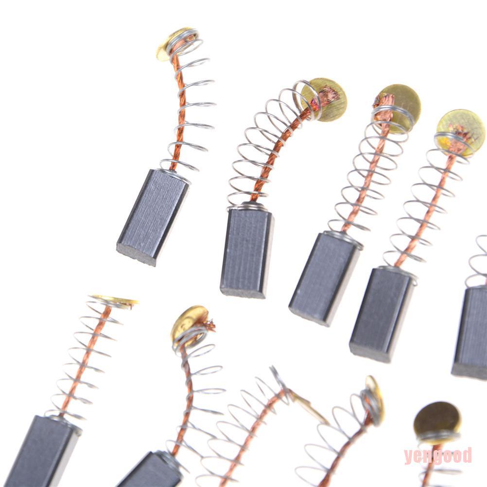 10 Chổi than 5 x 5 x 8mm thay thế cho động cơ máy hút bụi