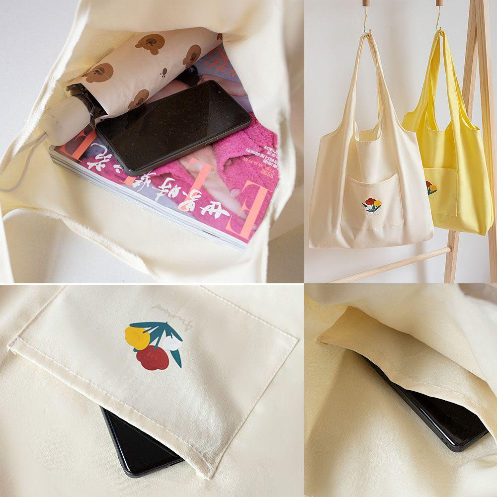 Túi Vải Canvas Đeo Vai MIHAN1 Phong Cách Nhật Bản Cho Nữ