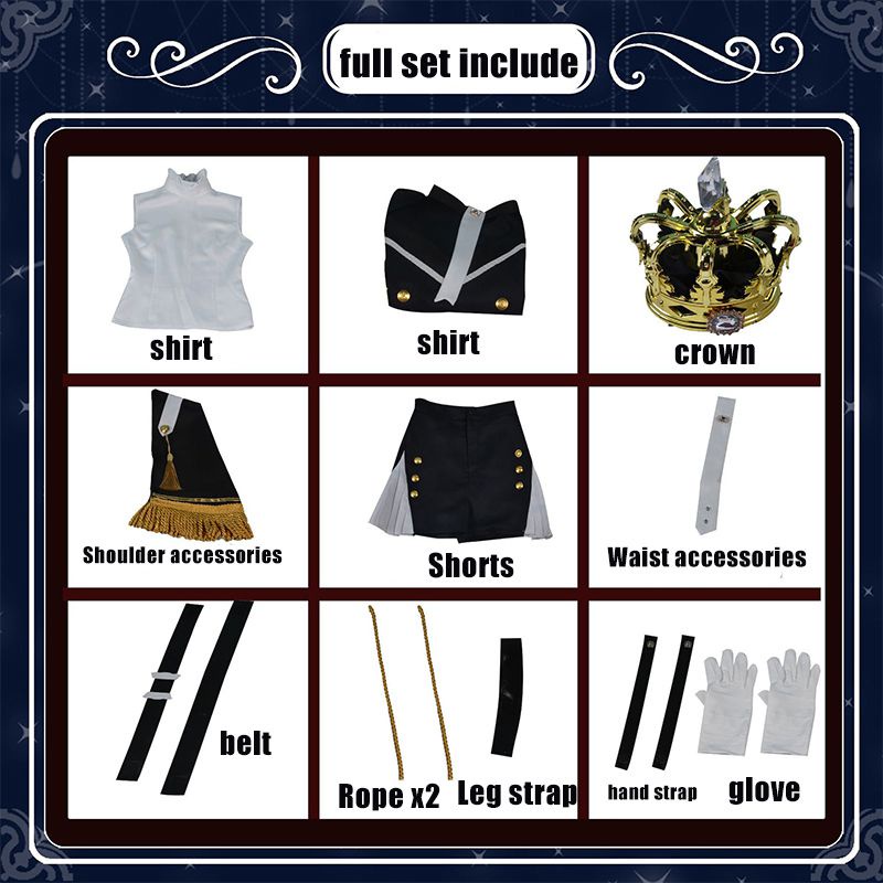kawaii Hatsune Miku Cosplay Costume Halloween Military Uniform Suit Fancy Dress Party girl gift