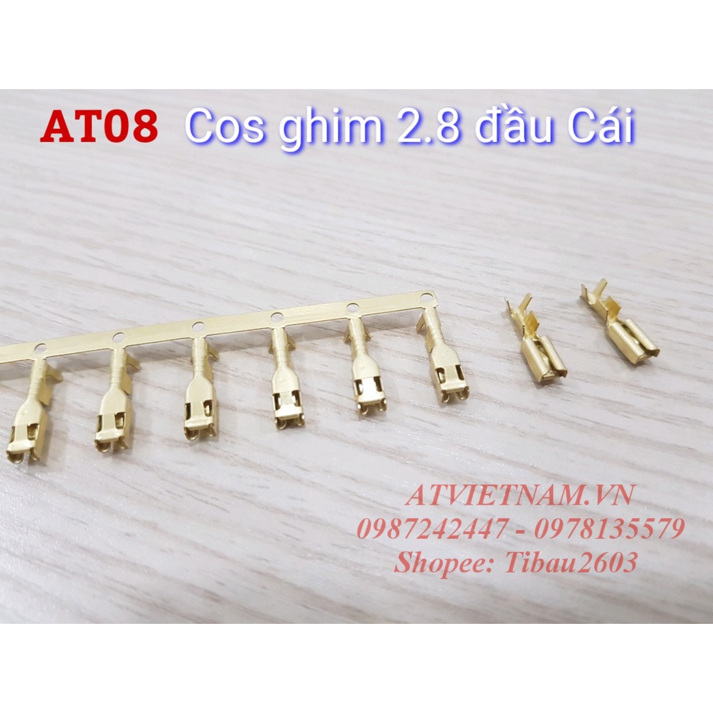 Cos Cái Ghim 2.8 - AT08 ( 1 bịch/50 cái)