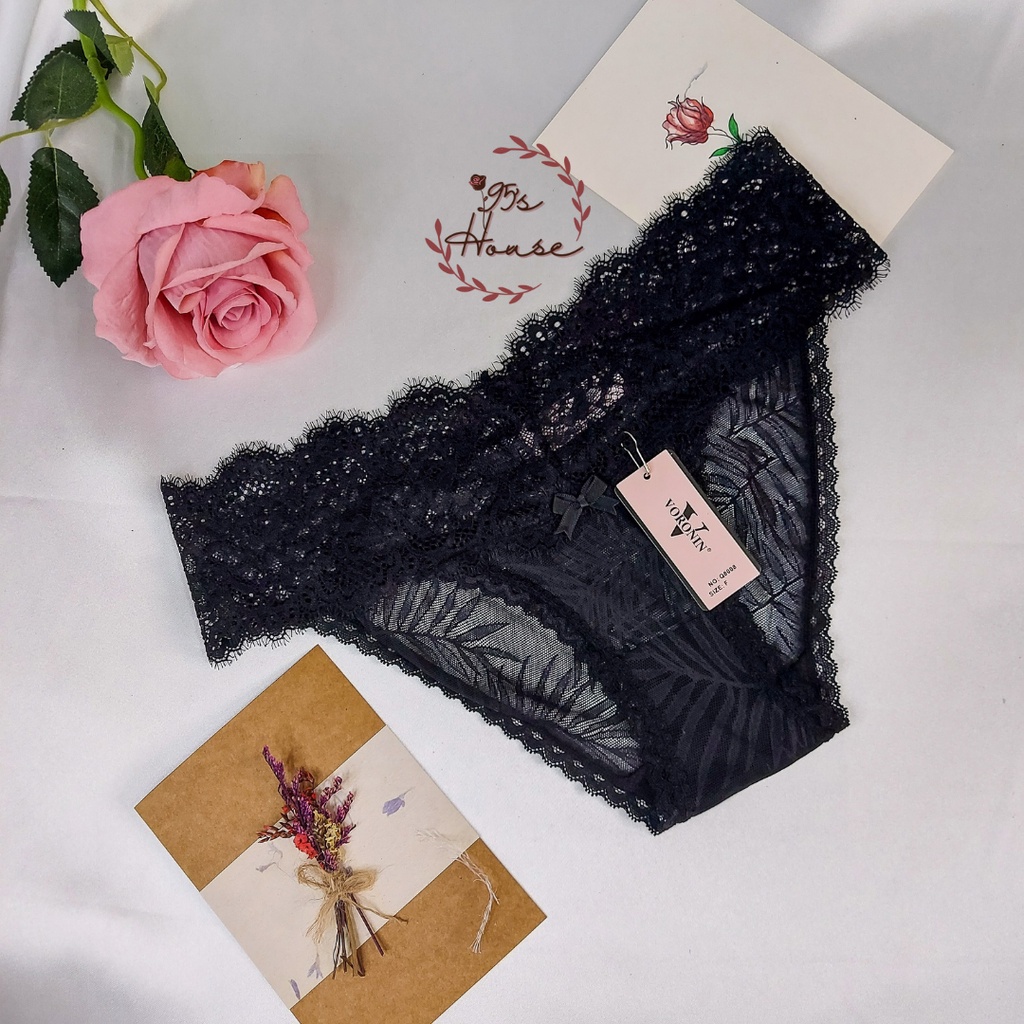 Quần Lót Ren Nữ Sexy Nữa Mông, Quần Chip Nữ Gợi Cảm QL16 [95's House]