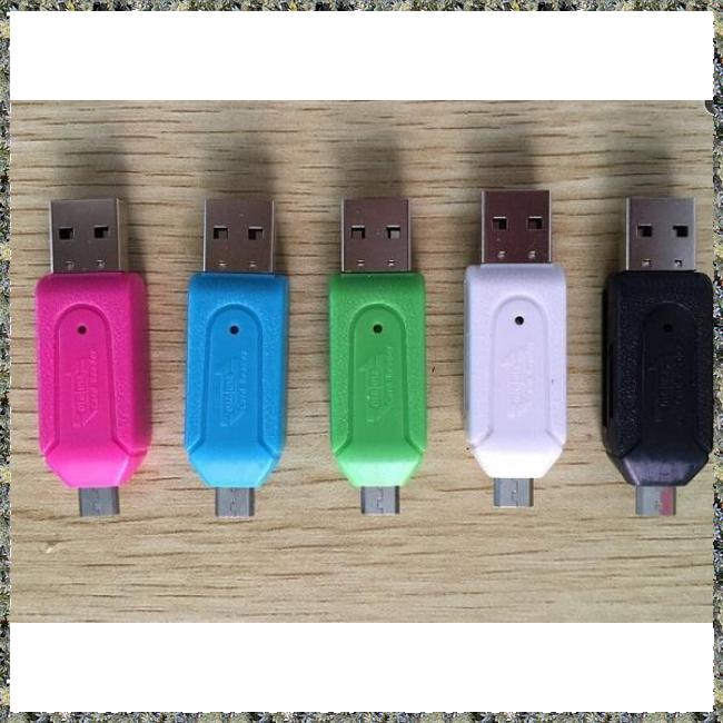 Thiết bị đọc thẻ nhớ OTG TF / SD cổng USB đa năng | BigBuy360 - bigbuy360.vn