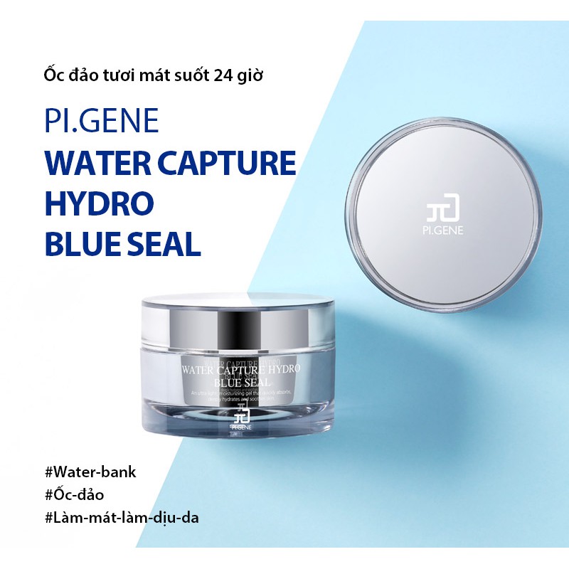 Kem cấp nước dưỡng ẩm Water Capture Hydro Blue Seal Pion Tech