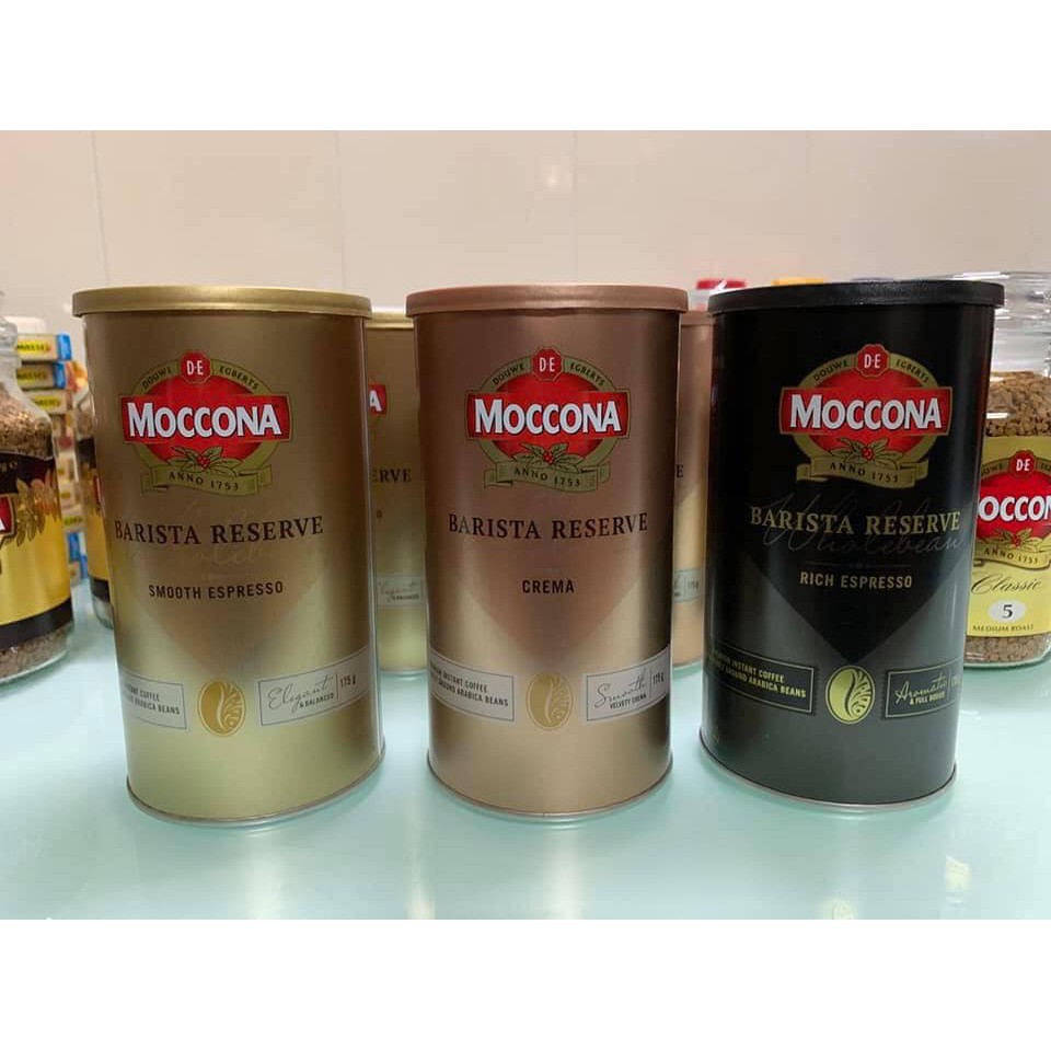 Cà Phê Đen Hòa Tan MOCCONA BARISTA RESERVE - 175g của Úc