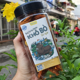 🐮 Khô bò Sợi - Que - Miếng (BÒ THẬT) [200g]