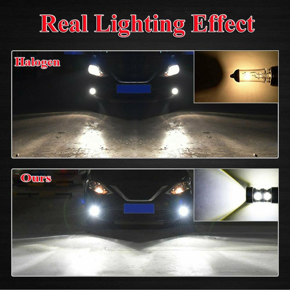 Bóng Đèn LED DRL Siêu Sáng Chuyên Dụng Cho Xe Hơi H16 5202