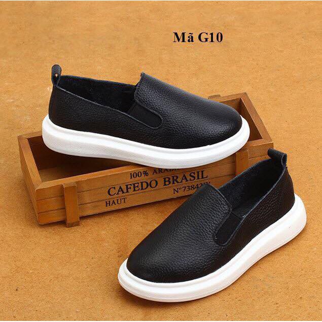 Giày Slip Ons Cho Bé 3 - 10 Tuổi Kiểu Dáng Cá Tính G10