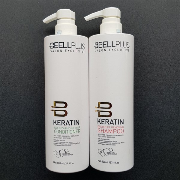 Dầu gội xả BELL PLUS 800ml*2 siêu mềm mượt
