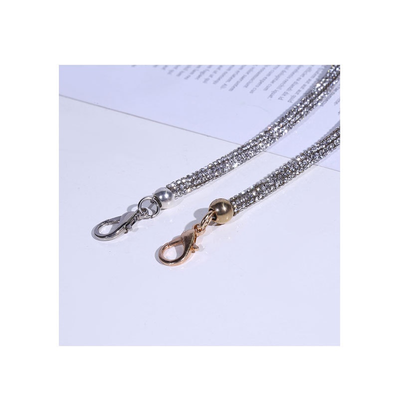 Phụ Kiện Tay Cầm Túi Xách Dự Tiệc Tối Chuỗi Xích Có Khóa Tôm Hùm Và