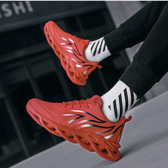 Giày nam thể thao - Đế xoắn viền lá đỏ siêu ngầu | BigBuy360 - bigbuy360.vn