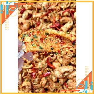 Da heo giòn sốt mắm hành - mới siêu hot - 100g / 200g / 500g