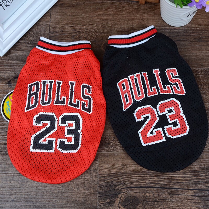 Áo ba lỗ lưới số 23 cho chó mèo - áo cho chó mèo - quần áo cho thú cưng