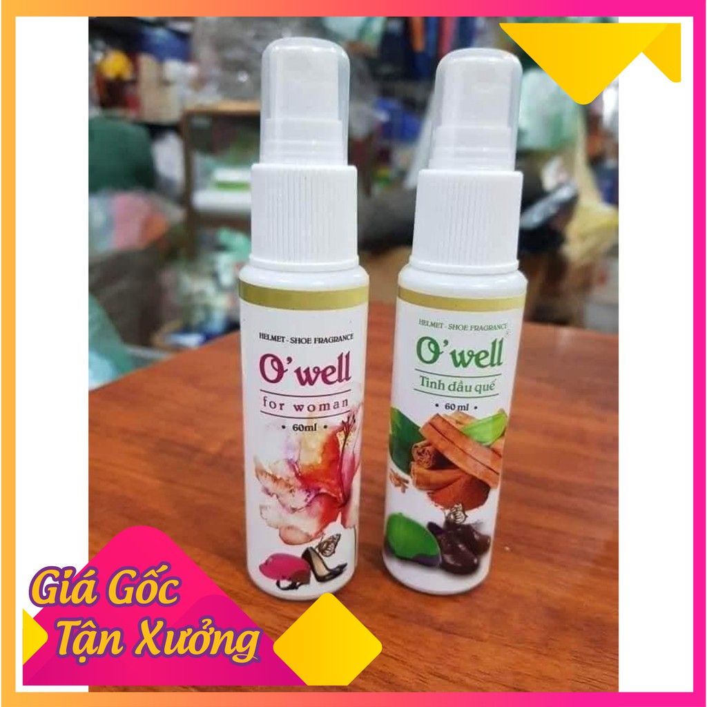 Chai xịt giày dép owell