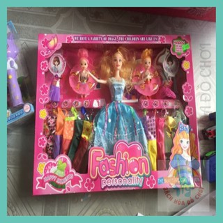 Búp bê Barbie 💖𝑭𝑹𝑬𝑬𝑺𝑯𝑰𝑷💖 Thay quần áo - đồ chơi cho bé